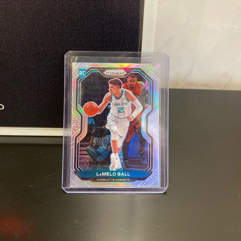 2020-21 Lamelo ball prizm rookie silver card